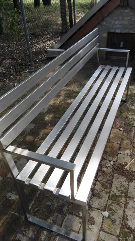 MRK-Mira Classica rozsdamentes kerti bútor garnitúra