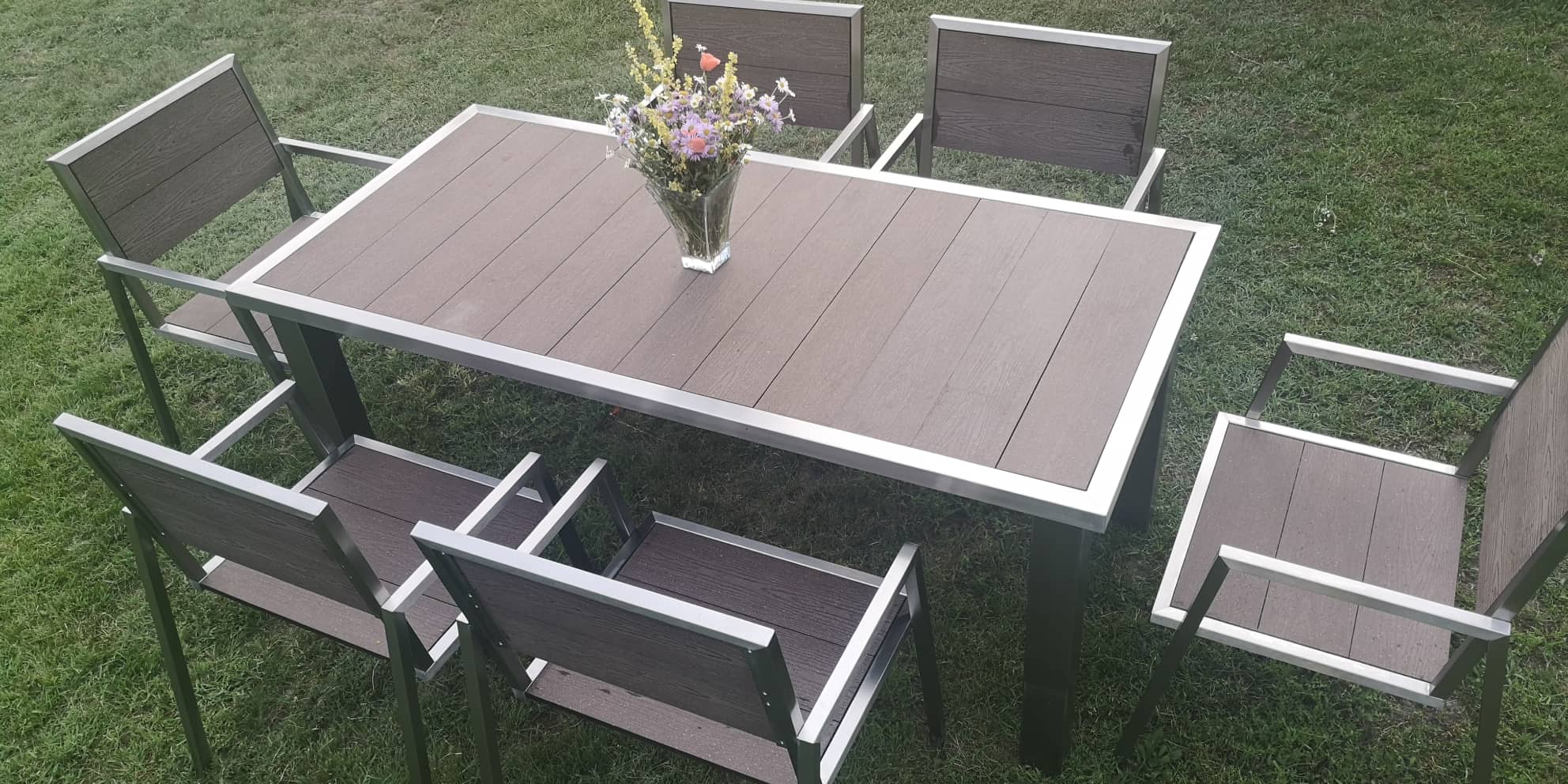 MRK-Mira Vario rozsdamentes kerti bútor garnitúra